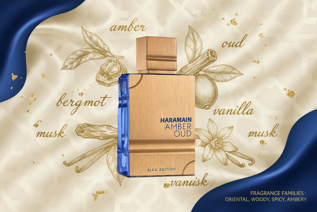 Al Haramain Amber oud bleu edition for men $34.99