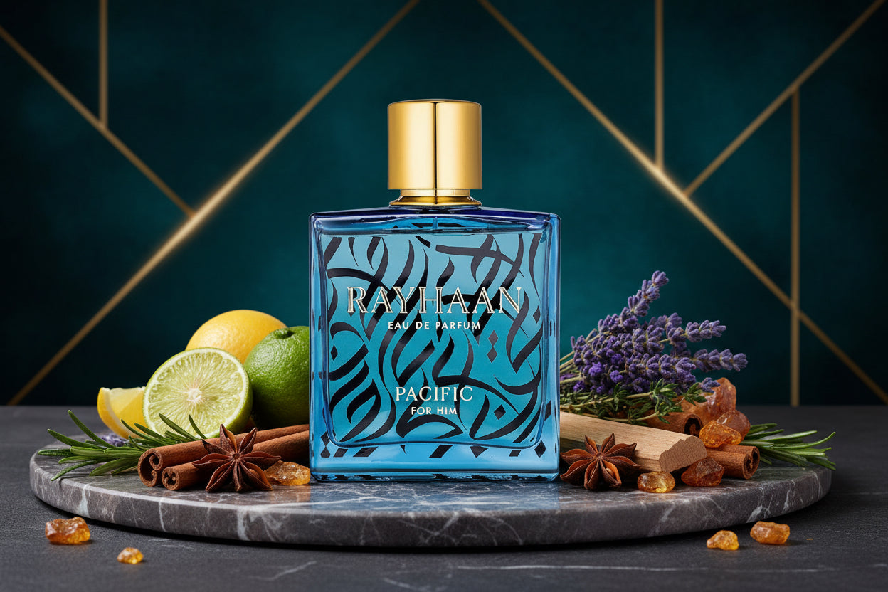 Rayhaan pacific aqua for men $39.99