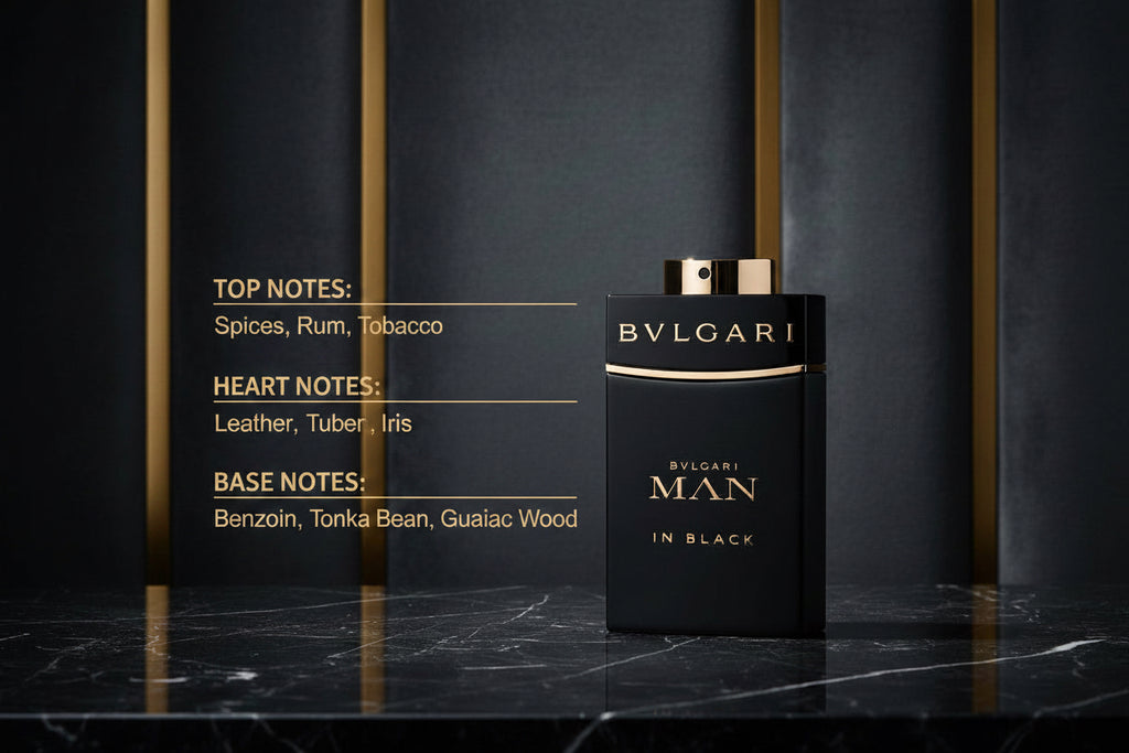 Bvlgari man in black in tester box $80.00